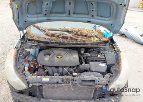 2011 Hyundai Elantra Gls (Ulsan Plant) из США, поврежденный, VIN KMHDH4AE9BU089585